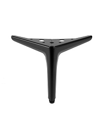 Ножка мет. 2-102 п/тр. черн, H-150