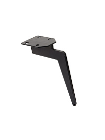 Ножка мет. 5-476 черн, H-167