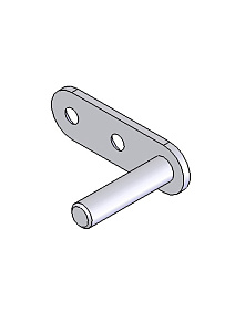 Штырь 537 цинк