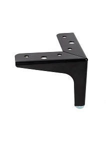 Ножка мет. 2-127 черн, H-100